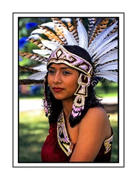 beautiful indigenous mexican woman